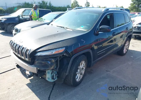 2015 Jeep Cherokee Latitude из США, поврежденный, VIN 1C4PJMCS7FW558546